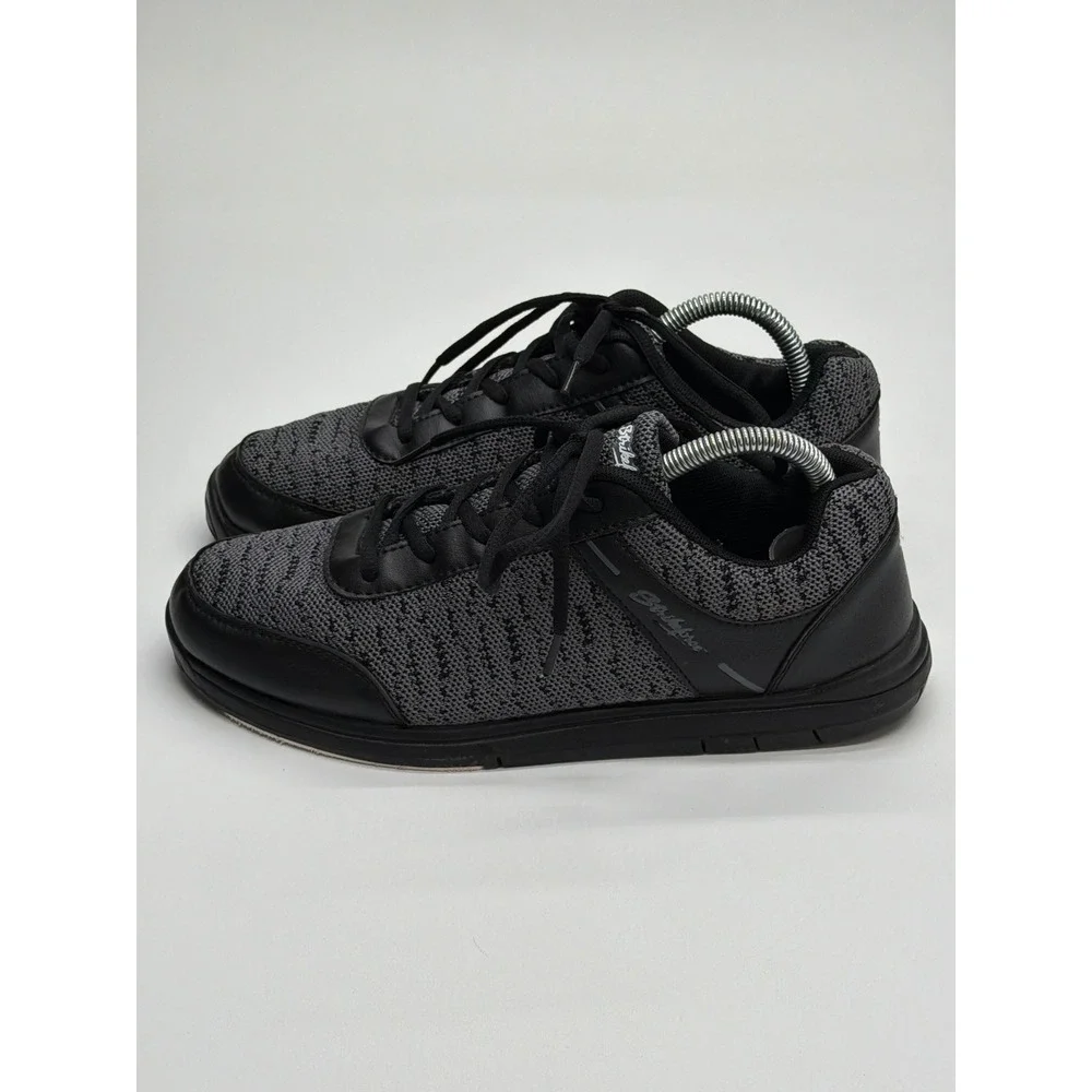 KR Strikeforce Flyer‎ Mesh Mens Bowling Shoes Black Grey FlexSlide Technology